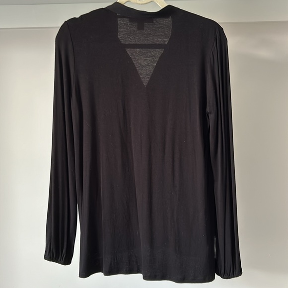 Michael Kors Draped Peasant Blouse - Picture 5 of 5